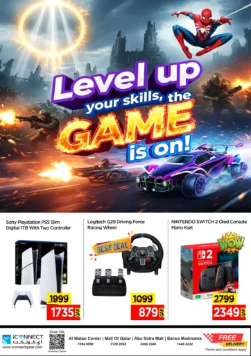 Level Up Your Skills, The Game Is On ! من آي كونكت